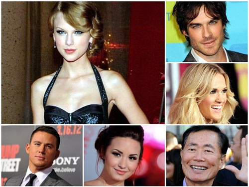 เทย์เลอร์ สวิฟต์ ขึ้นแท่นอันดับ 1 สุดยอดคนดังใจบุญแห่งปี 2012