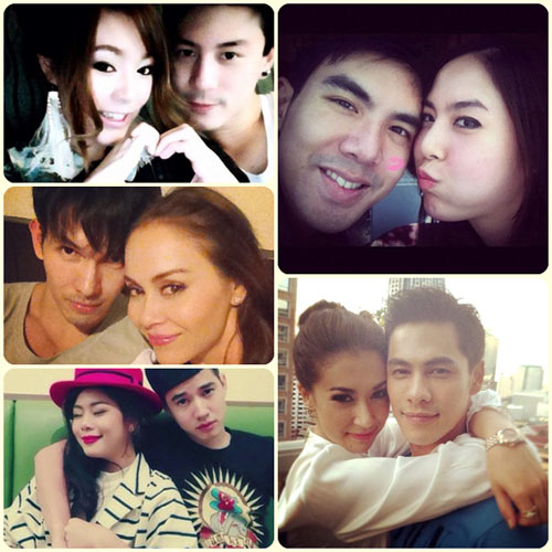 รวมสุดยอด 15 คู่รักของวงการ ประจำปี 2555