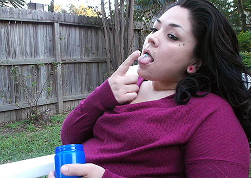 สาวเทกซัส เสพติดการกิน วิก วาโปรับ