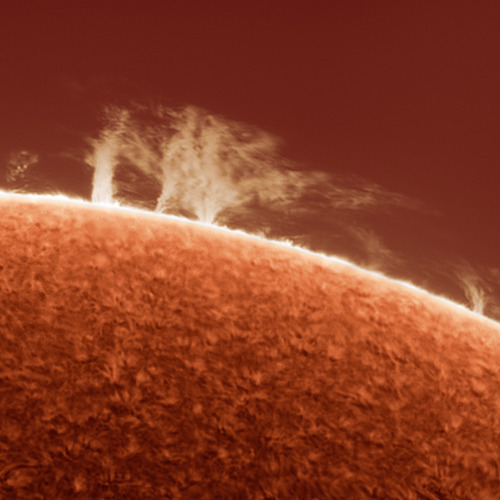 หนุ่มมะกันถ่ายภาพดวงอาทิตย์ความละเอียดสูงจากหลังบ้าน