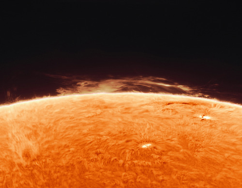 หนุ่มมะกันถ่ายภาพดวงอาทิตย์ความละเอียดสูงจากหลังบ้าน