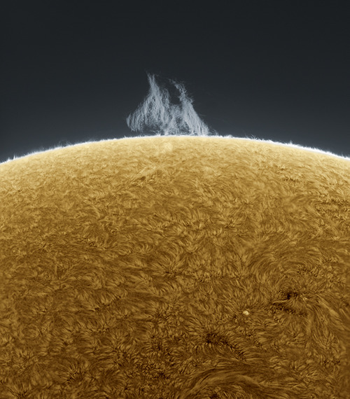 หนุ่มมะกันถ่ายภาพดวงอาทิตย์ความละเอียดสูงจากหลังบ้าน