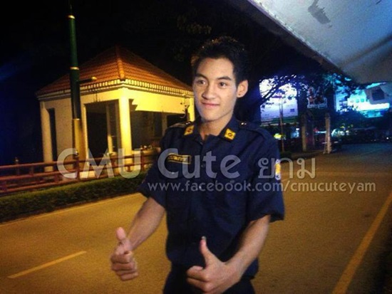 ยาม มช ก๊อต ยามหล่อ