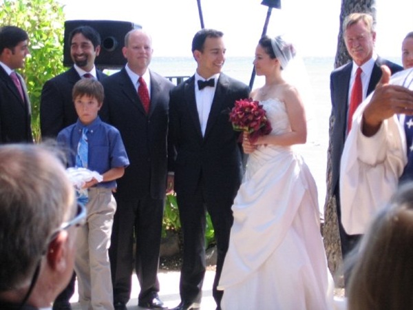 คุณพลอยไพลิน เจนเซ่น แต่งงาน