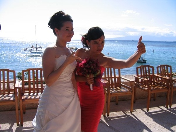 คุณพลอยไพลิน เจนเซ่น แต่งงาน