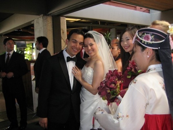 คุณพลอยไพลิน เจนเซ่น แต่งงาน