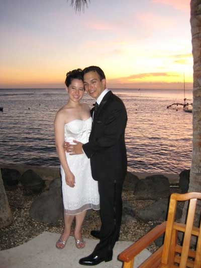 คุณพลอยไพลิน เจนเซ่น แต่งงาน