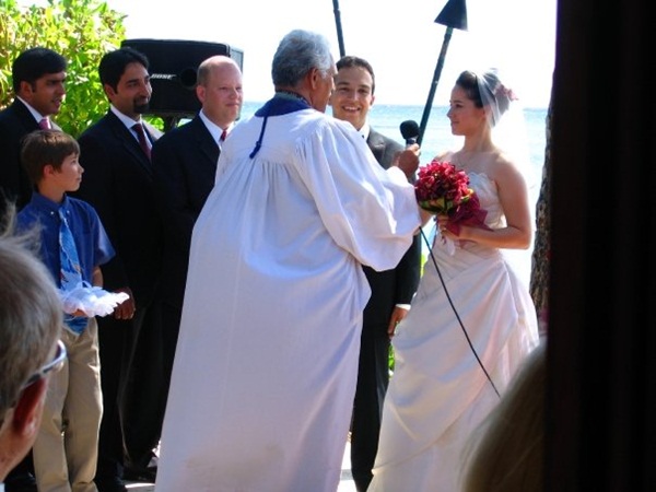 คุณพลอยไพลิน เจนเซ่น แต่งงาน