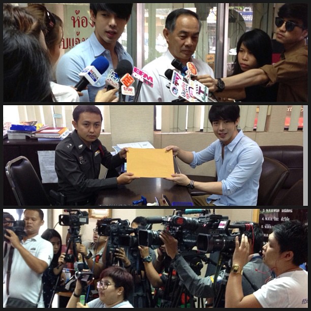 เบสท์ อนาวิล ชาติทอง วง EVO NINE แจ้งความ รถถูกขโมยหน้าบ้าน