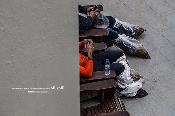 น้ำมันรั่ว เกาะเสม็ด