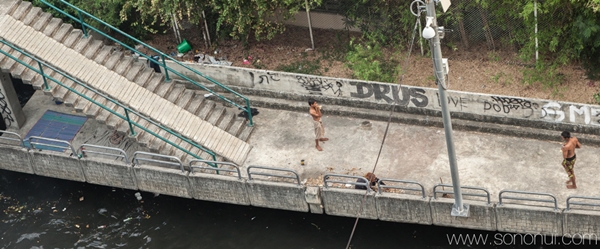 เตือนภัย แก๊งเด็กดมกาว สะพานชิดลม