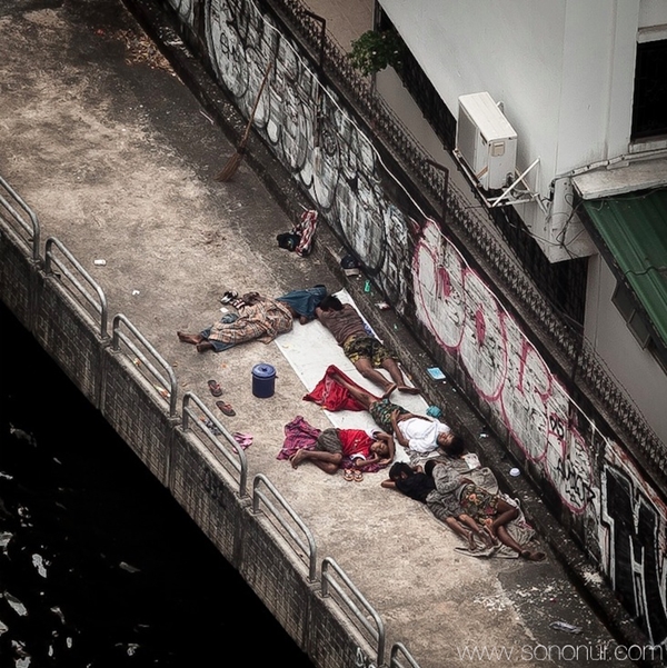 เตือนภัย แก๊งเด็กดมกาว สะพานชิดลม