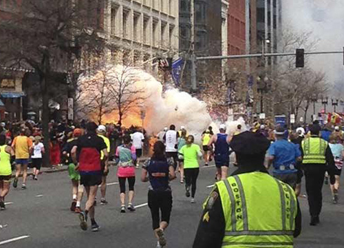 ระเบิดงานบอสตัน มาราธอน  
