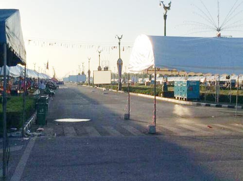 ปิดถนน วันนี้ (23 พ.ค.) 9 เส้นทาง เคลียร์พื้นที่ม็อบ