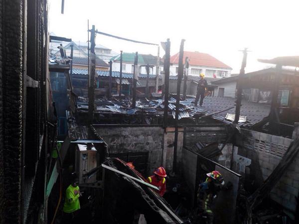 ไฟไหม้ชุมชน 70 ไร่ คลองเตย