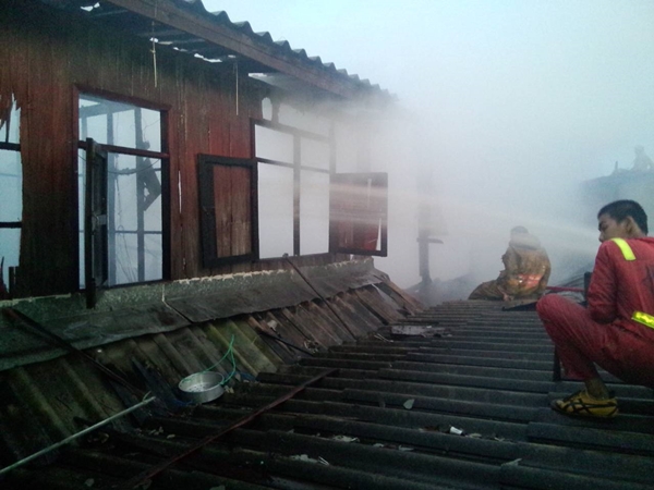 ไฟไหม้ชุมชน 70 ไร่ คลองเตย