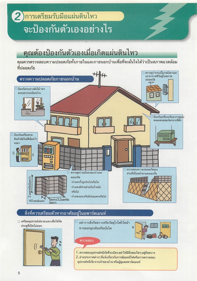 คู่มือแผ่นดินไหว ฉบับการ์ตูน รับมืออย่างไรเมื่อธรณีพิโรธ