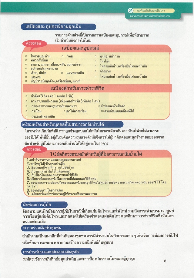 คู่มือแผ่นดินไหว ฉบับการ์ตูน รับมืออย่างไรเมื่อธรณีพิโรธ