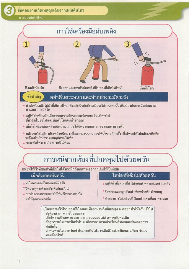 คู่มือแผ่นดินไหว ฉบับการ์ตูน รับมืออย่างไรเมื่อธรณีพิโรธ