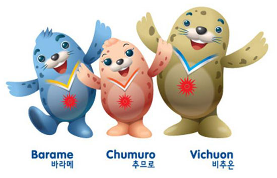 มาสคอตเอเชียนเกมส์ 2014