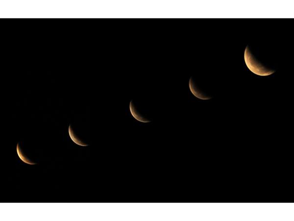 จันทรุปราคา 2558