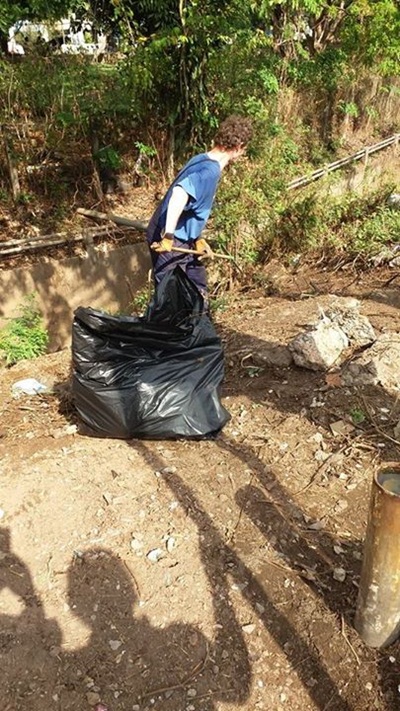 กระหน่ำแชร์ หนุ่มเยอรมันรักเมืองไทย ตระเวนทำความสะอาดทั่วเมืองอุดรฯ