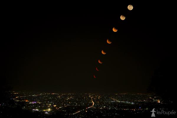 จันทรุปราคา 2558