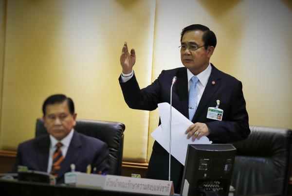 พล.อ. ประยุทธ์ จันทร์โอชา เป็นนายกรัฐมนตรีคนที่ 29 ของไทย   