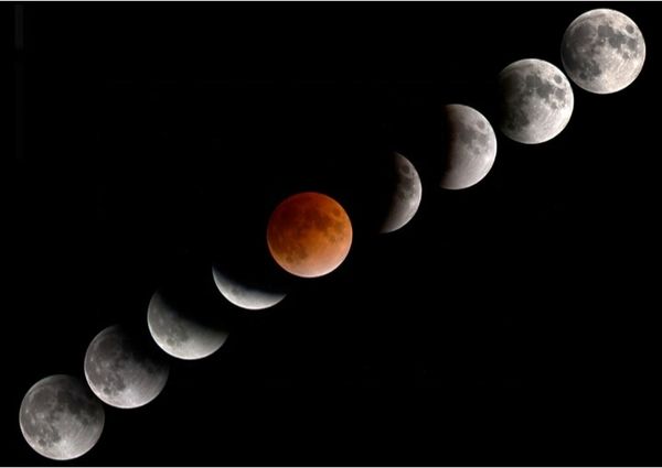 พระจันทร์สีเลือด ร่วมชมปรากฏการณ์ จันทรุปราคา 2557