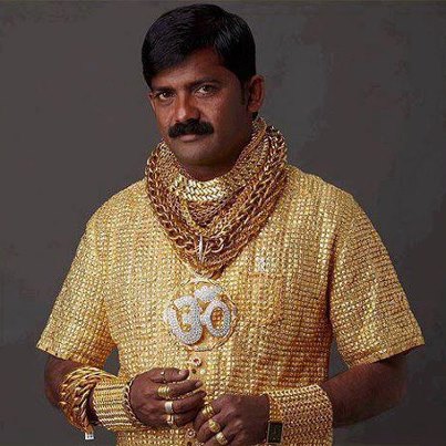 ทองทั้งตัว! เศรษฐีอินเดียผลิตเสื้อทองคำราคาเหยียดล้านใส่จีบสาว