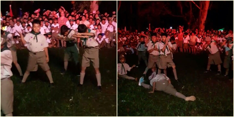 โชว์รอบกองไฟ เล่นใหญ่จัดเต็ม