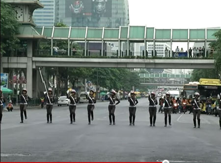 ตำรวจเต้น