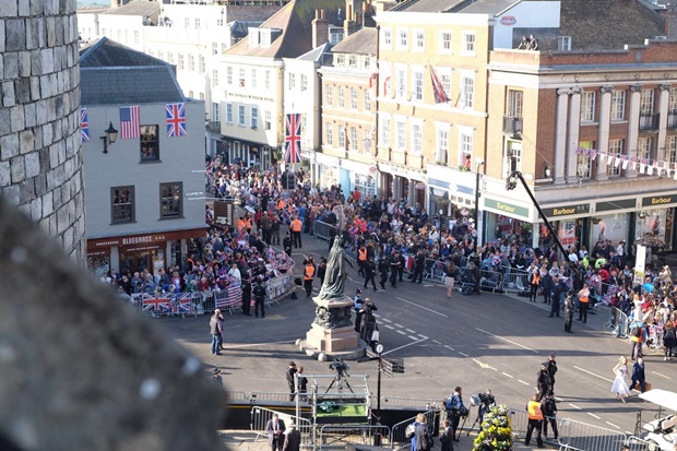 พิธีเสกสมรส เจ้าชายแฮร์รี่