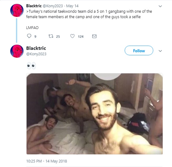 แฉภาพนักกีฬาเทควันโดชาย จัดเซ็กส์หมู่