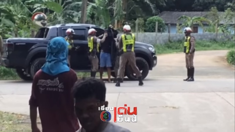 จับรถหนีด่านตรวจ