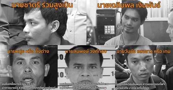 บันทึกเดนมนุษย์ รวมคนร้ายหื่นโหด