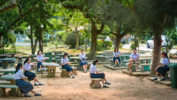 ภาพถ่ายนอกรอบก่อนเรียนจบ