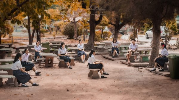 ภาพถ่ายนอกรอบก่อนเรียนจบ