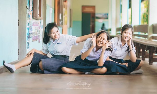 ภาพถ่ายนอกรอบก่อนเรียนจบ