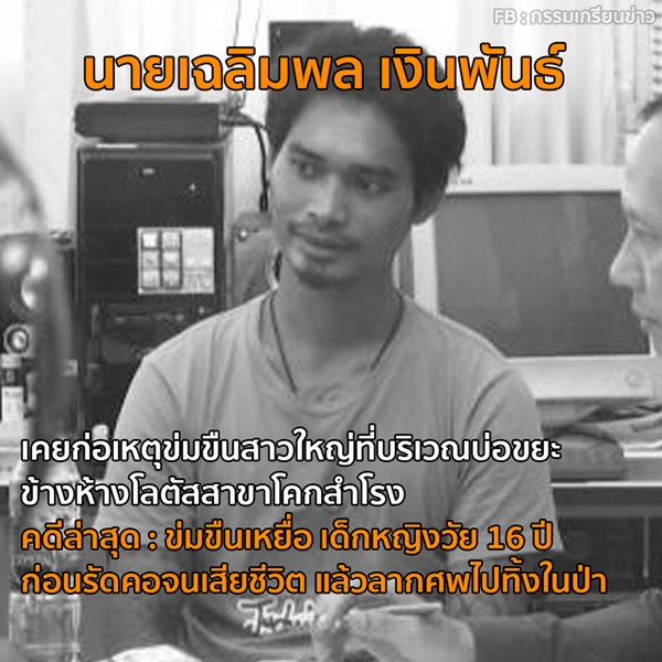 บันทึกเดนมนุษย์ รวมคนร้ายหื่นโหด