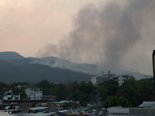 ไฟไหม้ป่าดอยสุเทพ จ.เชียงใหม่