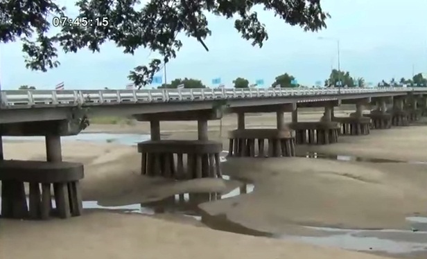 วิกฤตภัยแล้ง น้ำปิงแห้งขอด ปลาบึกเกยตื้นตายเพียบ