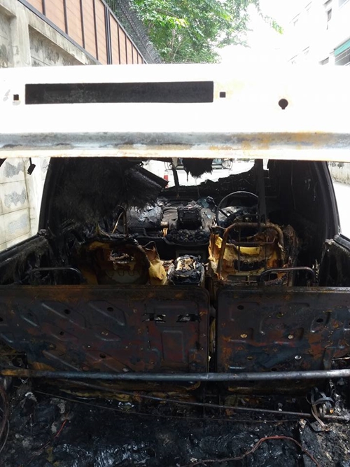 เผารถแม่ค้าอ่อนนุช