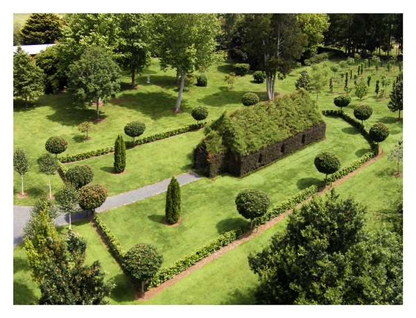 ชายหนุ่มทุ่มเวลา 4 ปี สร้างโบสถ์แสนสวยจากต้นไม้ใบหญ้า