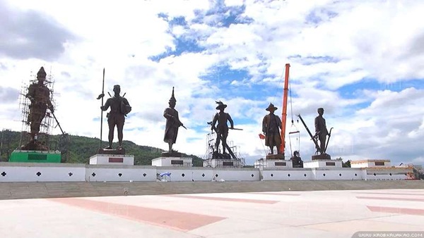 สมเด็จพระบูรพกษัตริย์แห่งสยาม ประดิษฐานที่อุทยานราชภักดิ์