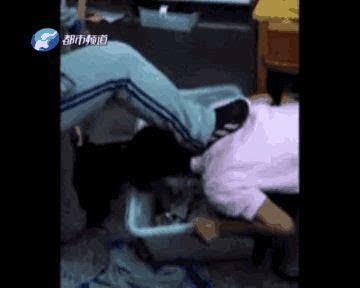 นักเรียนสาวถูกเพื่อนรุมแกล้ง