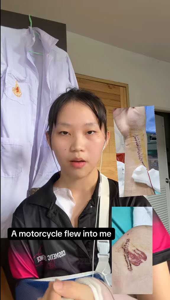 นศ.ต่างชาติ อัดคลิปพูดไทยร้องทุกข์