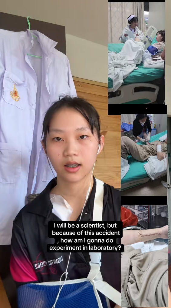 นศ.ต่างชาติ อัดคลิปพูดไทยร้องทุกข์