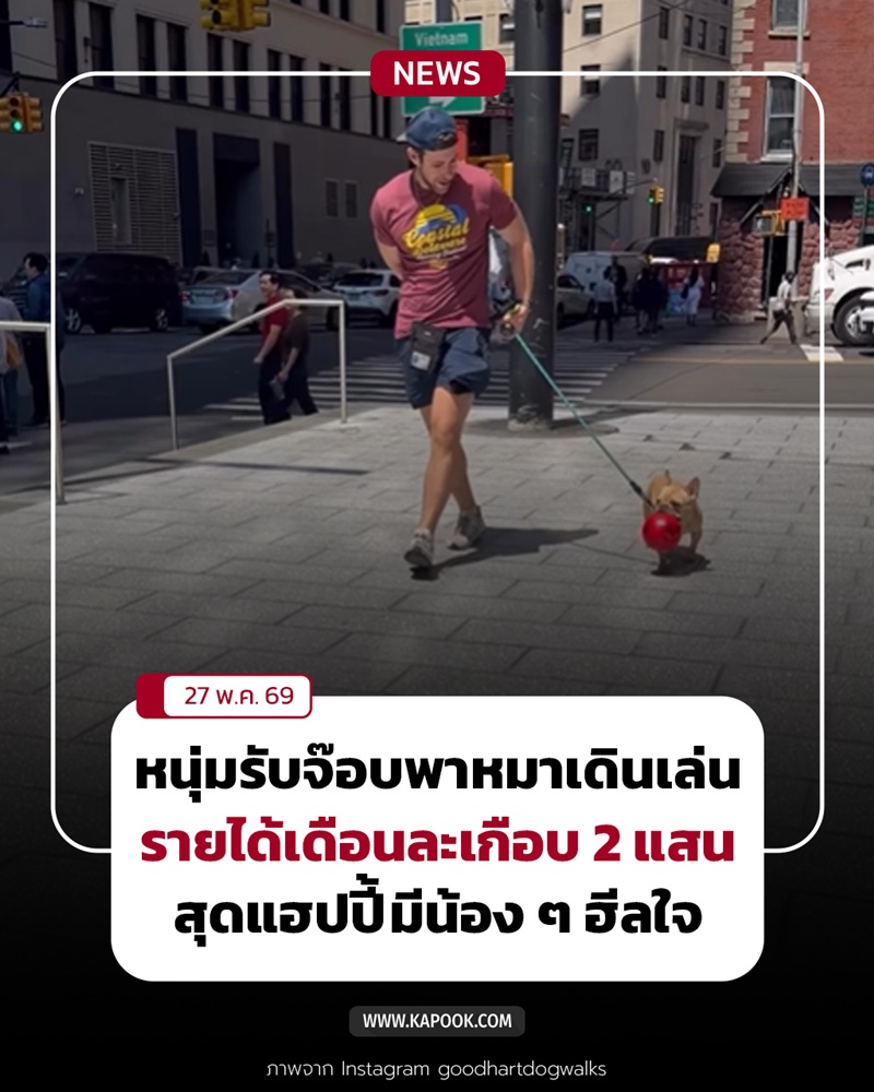 พาหมาเดินเล่น