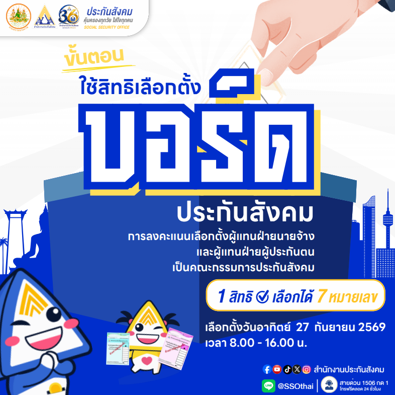 เลือกตั้งคณะกรรมการประกันสังคม 2569